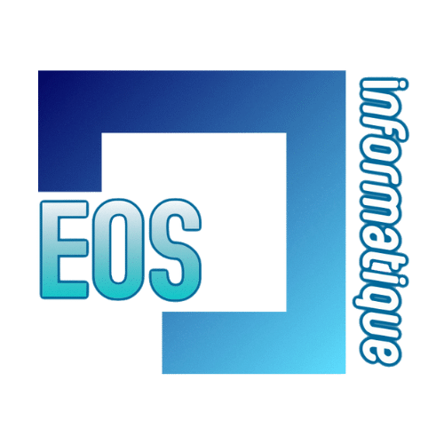 EOS Informatique – Partenaire de l’ABGR à Reims Logo de EOS Informatique, partenaire officiel de l’Académie Basket du Grand Reims (ABGR) à Reims